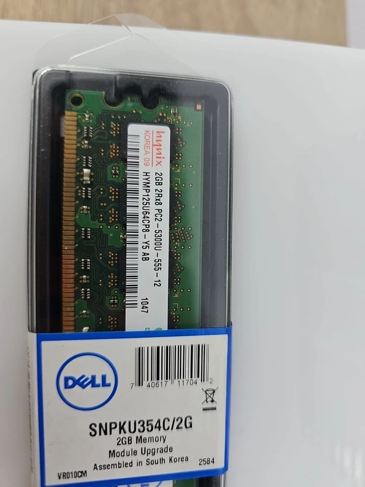 12 Each - Dell SNPKU354C/2G 2Rx8 PC2-5300U-555 99L0205-001.A00LF P955207-0557252 - Image 2 of 4