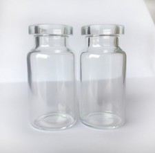 10ml Clear Glass Vial (W24mm x H46mm) — Multi-Buy (5–900 available)