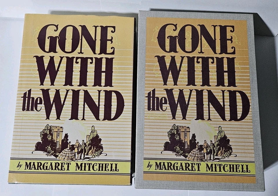GONE WITH THE WIND Margaret Mitchell First Edition Library Facsimile Slipcase Foto 2 de 4