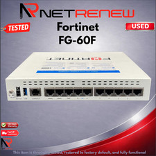 Fortinet FG-60F FortiGate Network Security Firewall Appliance