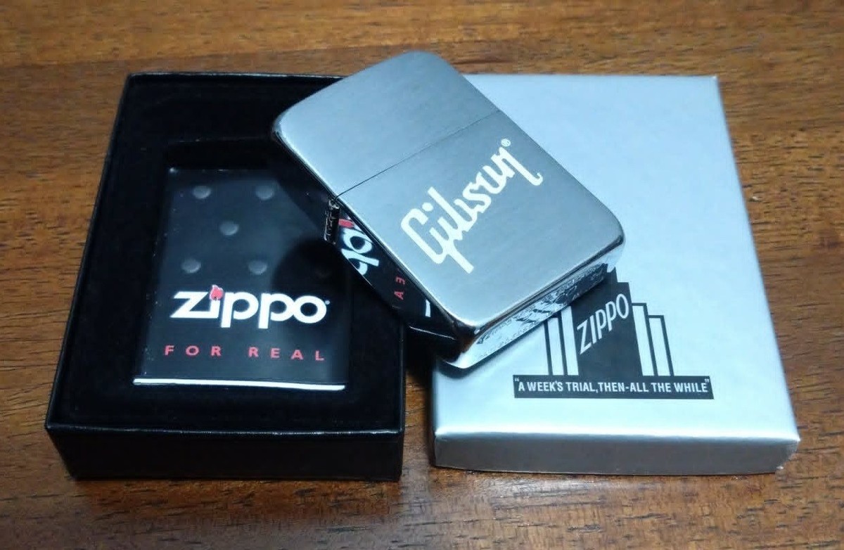 Gibson Guitar Zippo Lighter New in Box | eBay