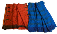 Indian Traditional Saree Women Wrap Dress Embroidered Used Sari for Sale Drape