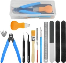 XINGYHENG 16Pcs Modeler Basic Tools Craft Set for Gundam Model Kit... 