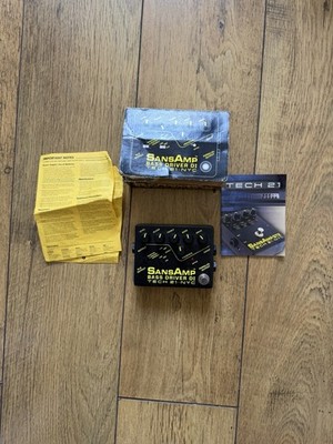 Tech 21 SansAmp Bass Driver DI V1 Bassgitarre Effektpedal Originalverpackt