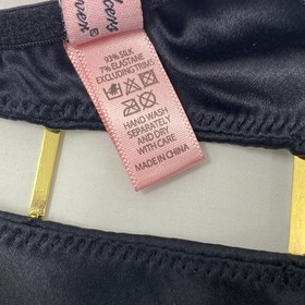 Agent Provocateur Patti Black Silk Brief AP2 Small NWT