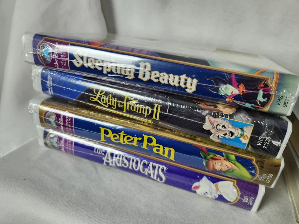 CLASSIC Vintage DISNEY Masterpiece VHS Lot of 13 - 4 NEW - Cool Selection BUP - Image 2 of 4