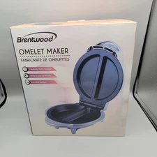 Omelet Maker New In Box. Brentwood Model TS-255. 2 Omelet Capacity. 