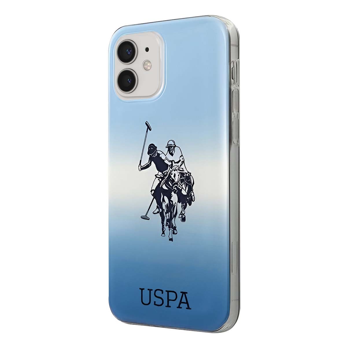 Coque iPhone 12 Mini U.S. Polo look dégradé idéal pour le quotidien