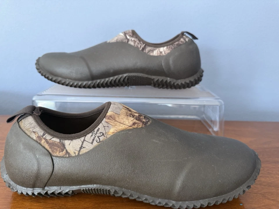 Habit Mud All Weather Shoes Men’s Size 9 Real Tree Camo Waterproof Hunting - Image 2 of 4