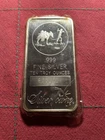 10 oz silver bar lot of 2 SilverTown #AA300 and Sunshine Minting #AA500
