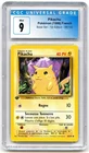 CGC 9 MINT French Pikachu Base Set 1st Edition 1999 Pokemon WOTC 58/102  -83