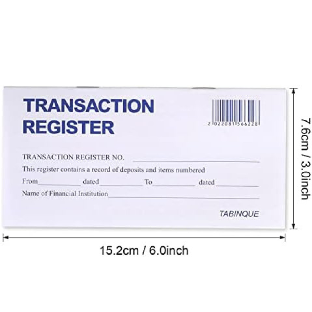 как выглядит 24 PCS Check Registers for Personal Checkbook, Easy to Read Checkbook Register фото
