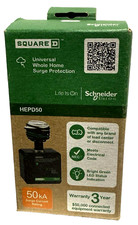 Square D HEPD50 120V/240V Panel Mount Whole House Surge Protector. NIB.