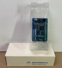 Motorola Lifestyle Plus Pager / Beeper Transparent Blue