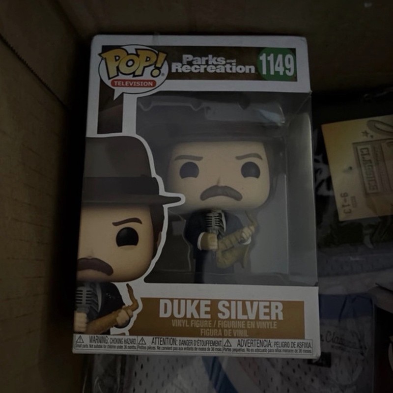 Funko Pop! Television Parks and Recreation Duke Silver #1149 Vinyl Figure