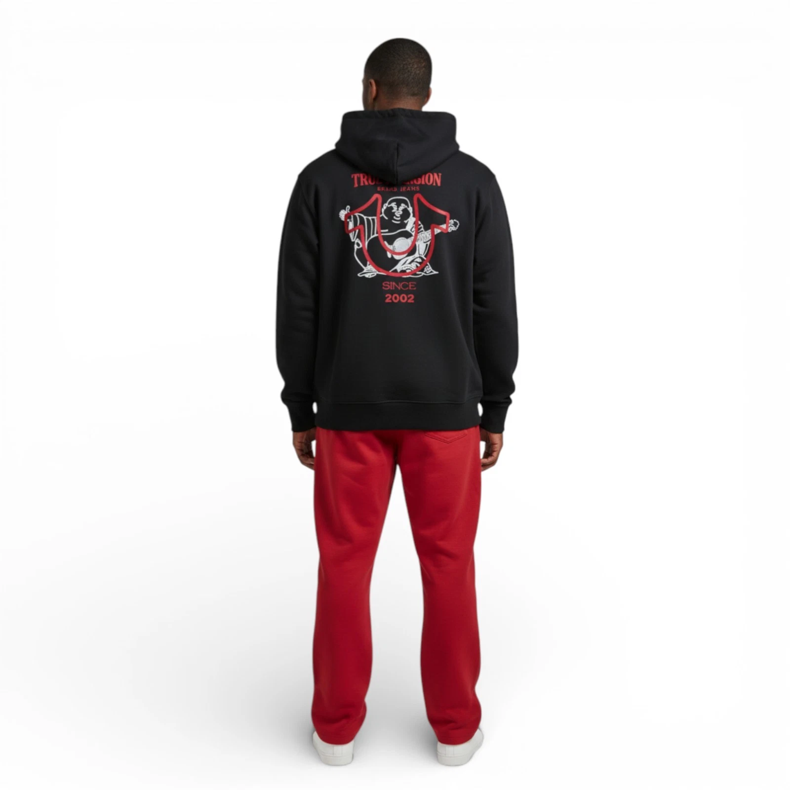 True Religion 2 Piece Matching Set Men's Size 3XL Sweatsuit Fleece Tracksuit NWT