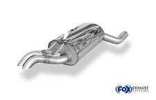 Fox Edelstahl Sportauspuff Mercedes E-Klasse W124 230E 2x55mm Dieseloptik Fox Edelstahl Sportauspuff Mercedes E-Klasse W124 230E 2x55mm Dieseloptik