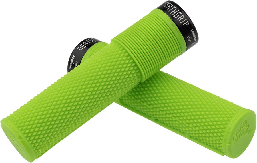 DMR DeathGrip Flangeless Grips - Thin Lock-On Sick Green 6190₽