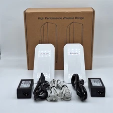 AdaLov CPE362 POE Gigabit Wireless Bridge Support VLAN