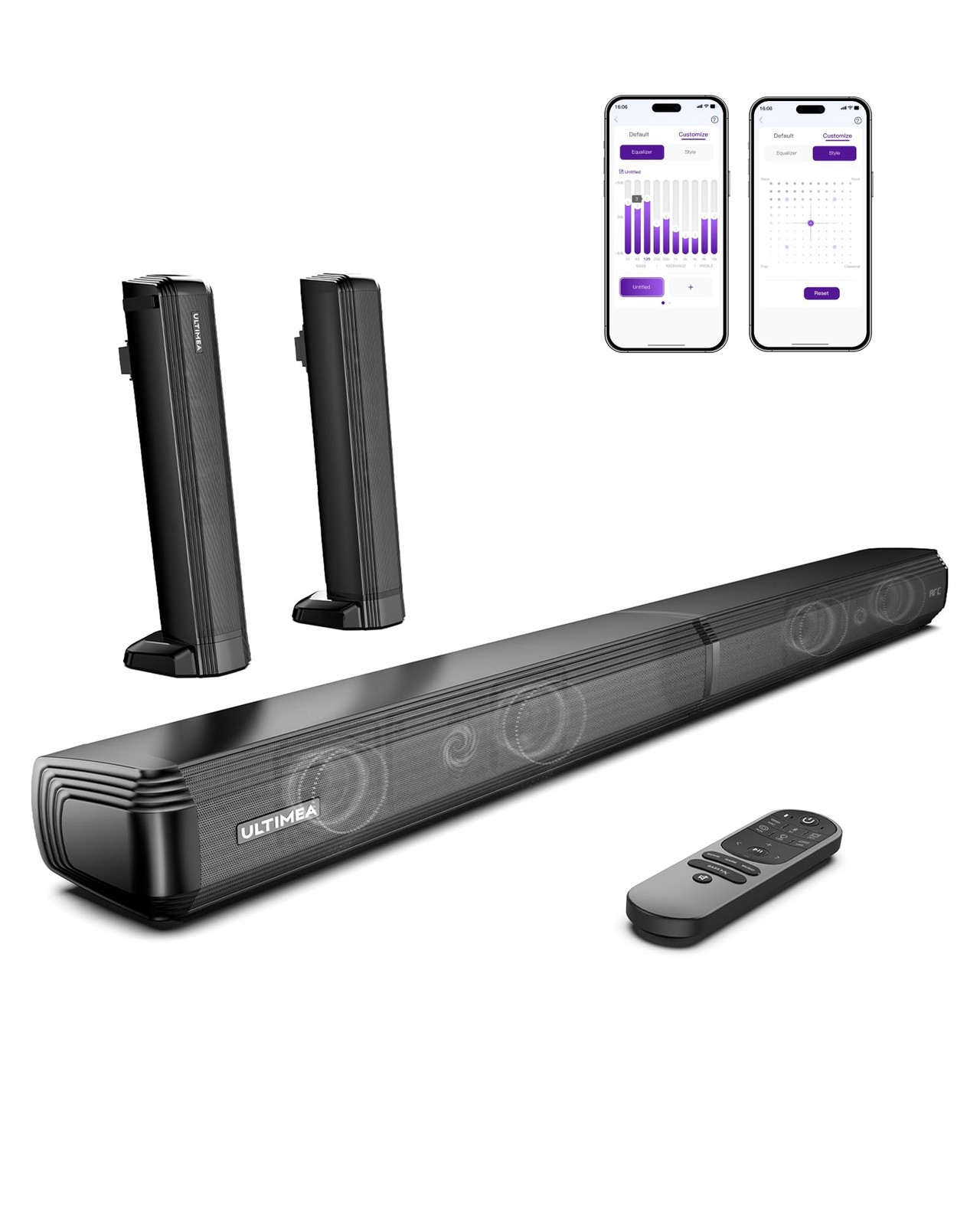 Recensione Ultimea Soundbar 2.2ch Staccabile: Audio TV Potente e Smart