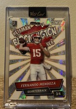 Wild Card 2025 Comix Fernando Mendoza Heisman Winner Rookie Serial 3/4 Football