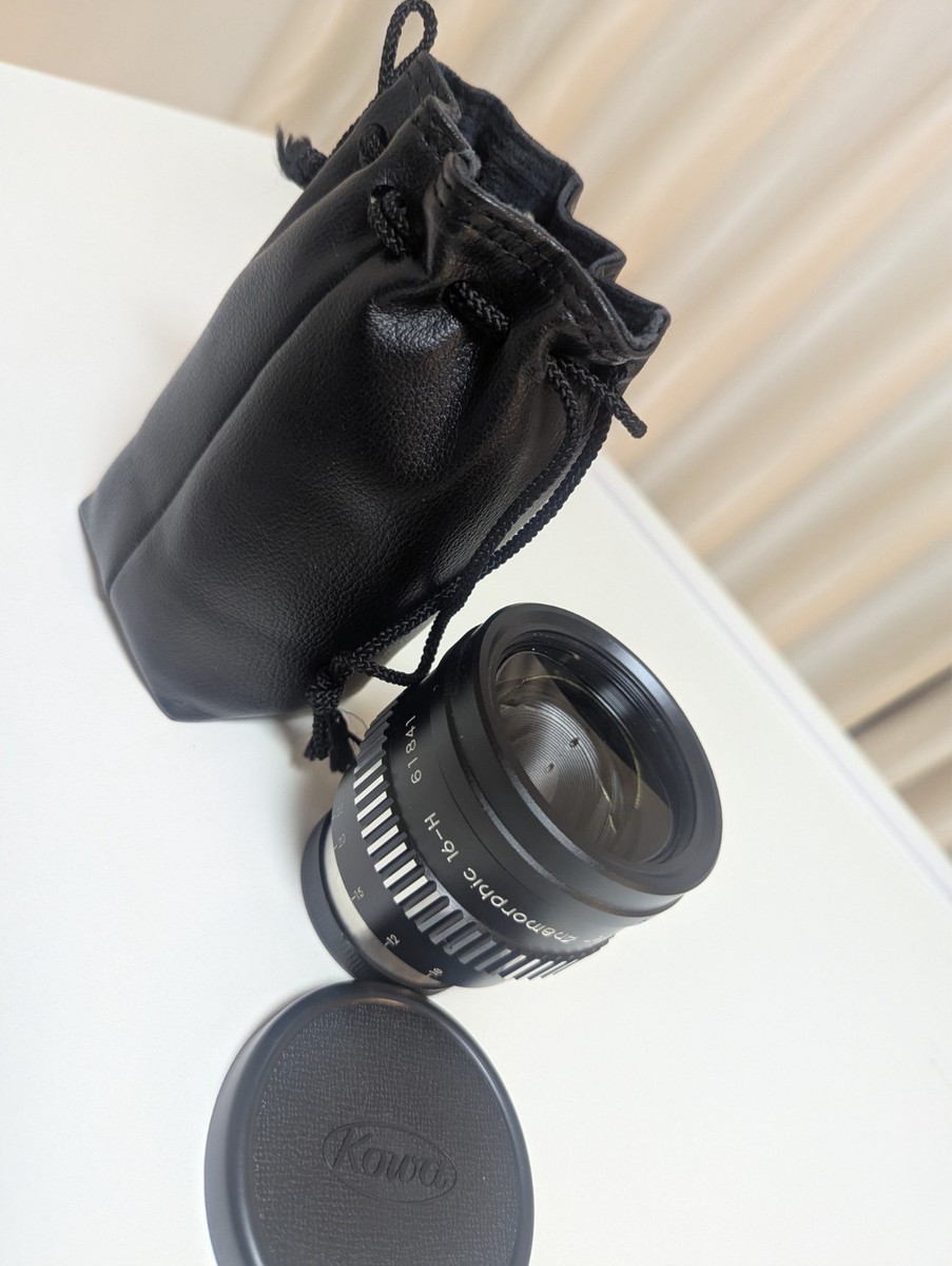 アナモルフィック Kowa Prominar Anamorphic 16-H Top Mint w/Case ] Kowa Prominar Anamorphic 16-H Cine Camera Lens