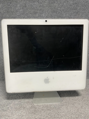 Vintage Apple iMac 18 White All-in-One Desktop Monitor For Parts