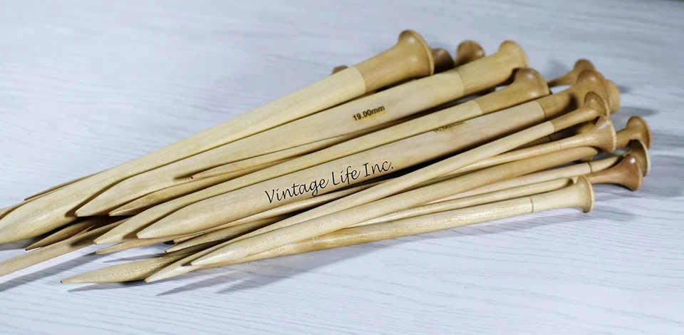 Yarn Knitting Needles Rosewood & Maple Crafted | Stitching Accessories & Supplie - Image 4 of 4