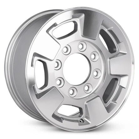 New Wheel For 2011-2016 Chevrolet Silverado 3500 17 Inch 17x7.5" Alloy Rim - Image 2 of 4