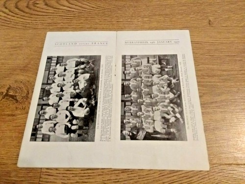 Scotland v France Rugby Programmes 1948 - 2012 - Picture 10 of 66