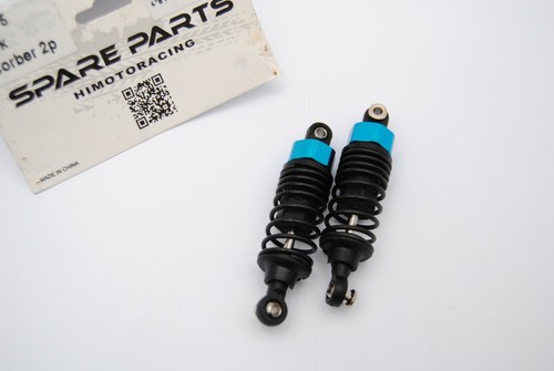 Himoto 02175 Amortiguadores Cabeza De Aluminio Azul 60Mm 1/10 - Photo 1/2