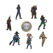 Marvel Black Panther Wakanda Forever 8 Pin Set