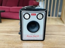 Vintage Kodak Brownie Flash III Camera, Collectible, England, 1950s
