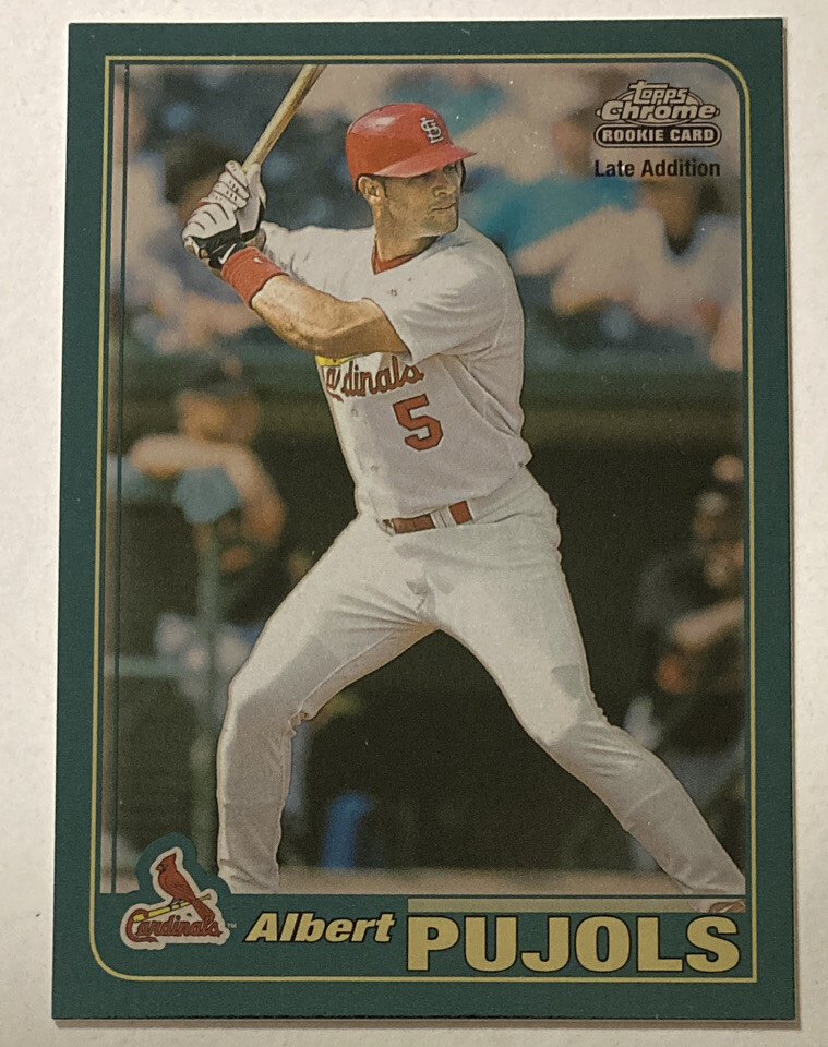 Best Albert Pujols Rookie Card