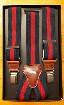Bretelles Homme Imprimé Piano Noir Et Blanc - 36 Mm - 100% Fabriqué En Italie - Neuf Avec étiquettes