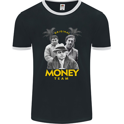 Money Team Pablo Escobar El Chapo Al Capone Herren Ringer T-Shirt FotL