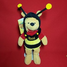 Bumble Bee Pooh Mini Bean Bag Plush The Disney Store Stuffed Toy