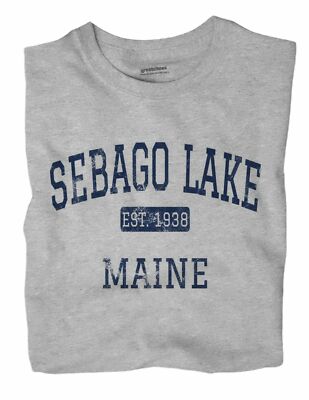 Sebago Lake Maine ME T-Shirt EST