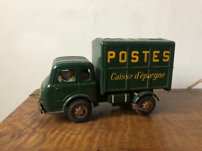 Camion Joustra Ancien En Tôle - Jouet Mécanique France - 17 Ans Et +