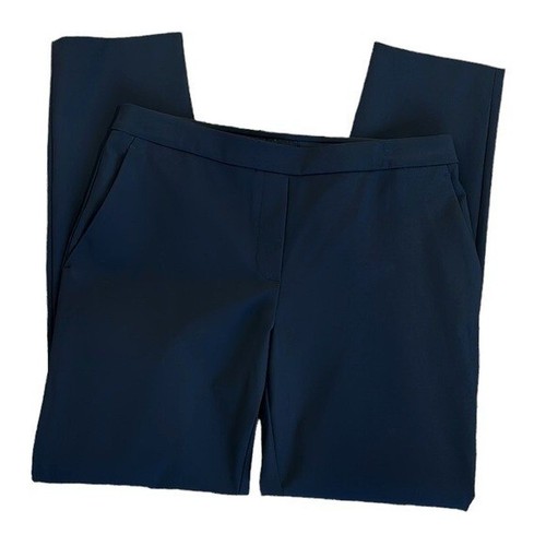 Theory Pull On Pant Women's Size 4 Black Kennet Stretch EUC Inseam 27"