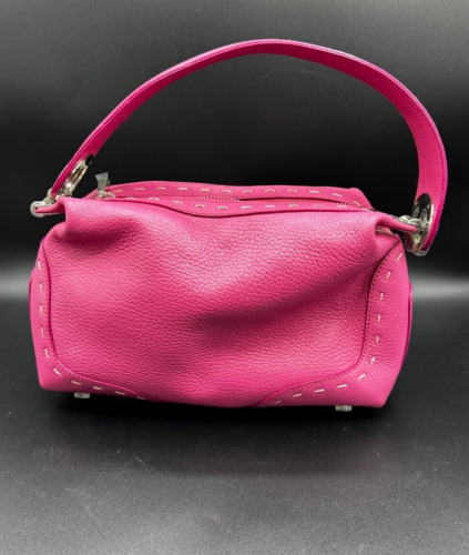 ESCADA Eluna Pink Hobo Bag -made in Italy - Pebble