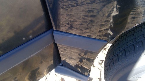 1996 Geo Tracker Passenger Right Moulding From Fender Oem Trim Strip Black - Picture 8 of 8