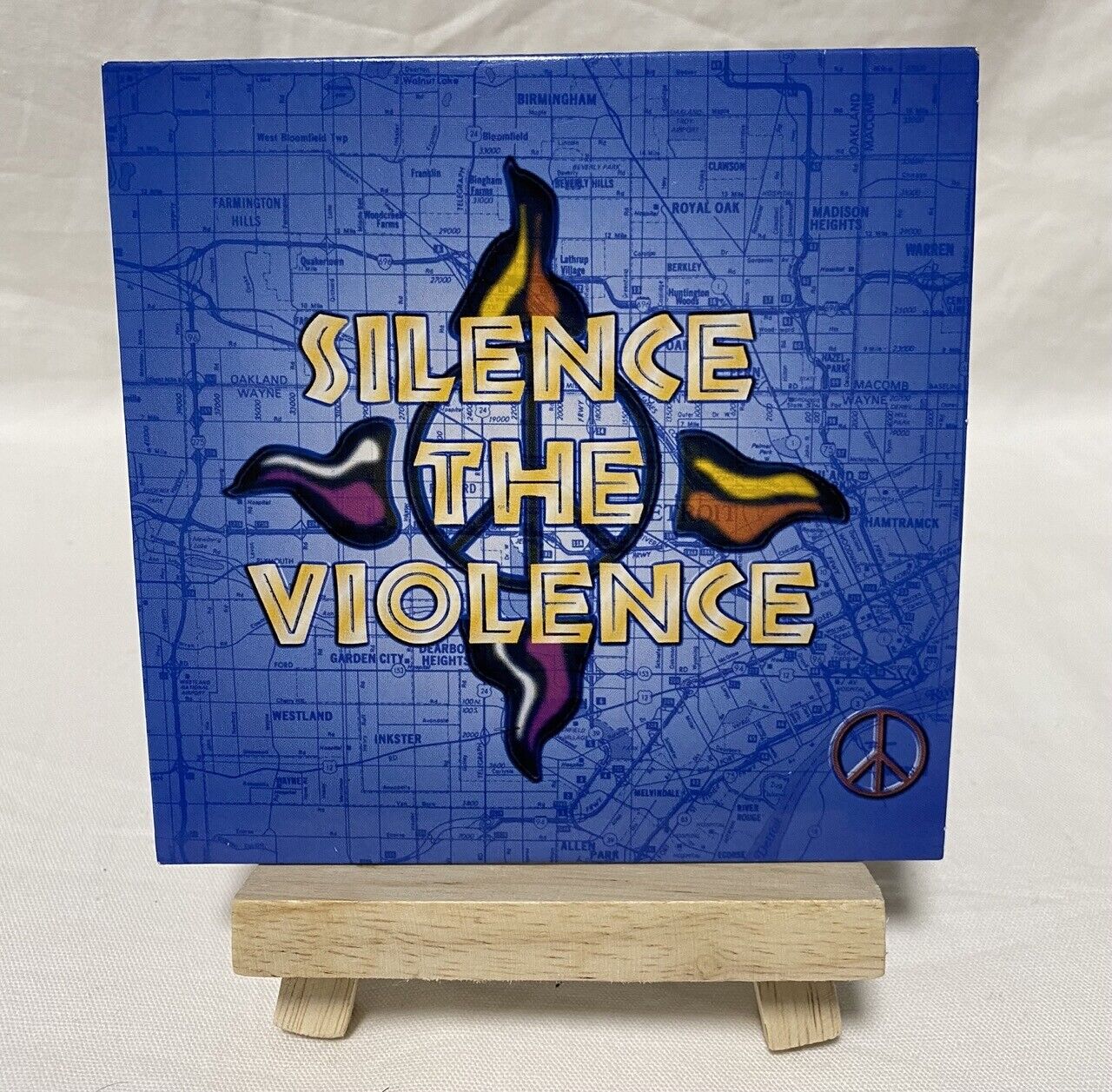 Silence The Violence - S/T 1997 Gangsta Rap G-Funk Single CD Rare from Japan