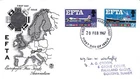 20/02/1967 GB FDC - European Free Trade Association EFTA - First Day Cover