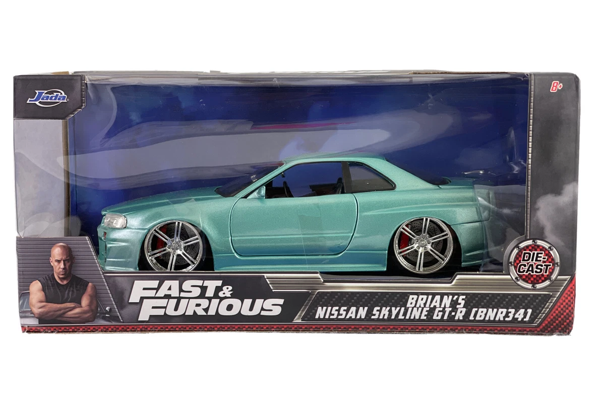  Jada Toys Fast & Furious Brian's Nissan Skyline GT-R