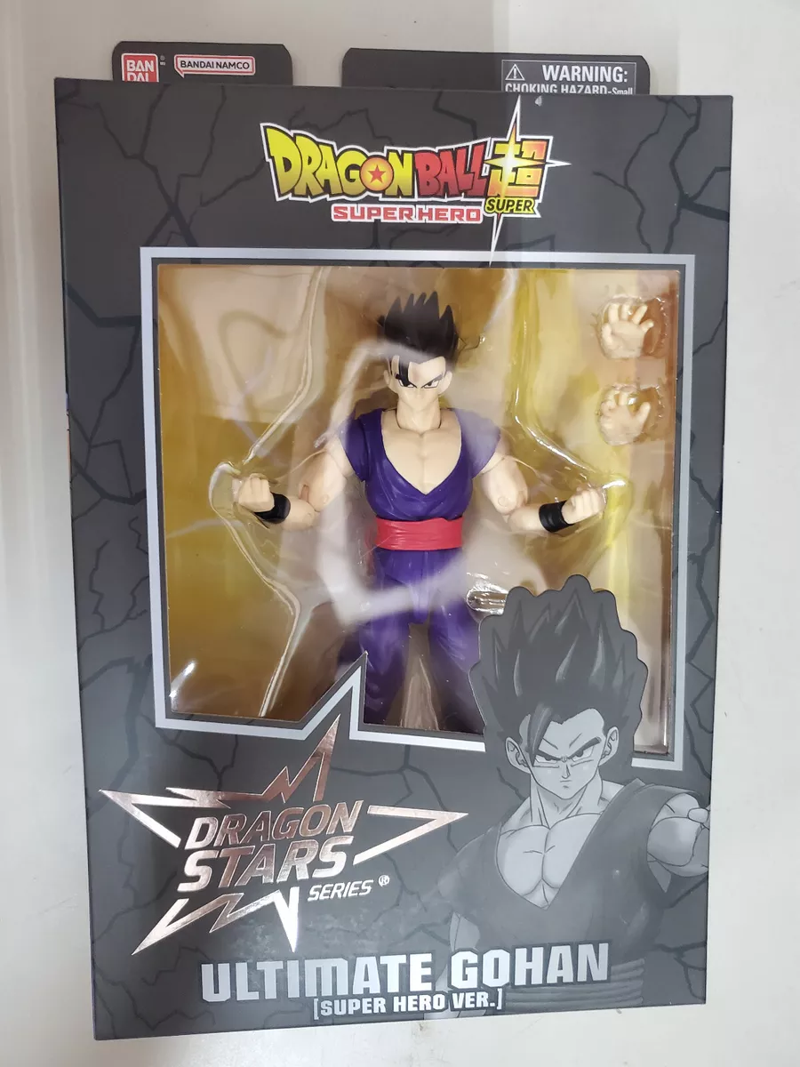 BANDAI DRAGON BALL SUPER DRAGON STARS ULTIMATE GOHAN SUPER HERO VER. 6  FIGURE