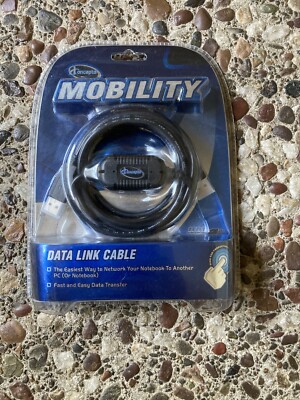 Iconcept Mobility Data Link Cable USB Notebook To PC FREE SHIP