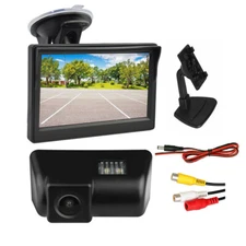 5" Car Rear View Monitor Reversing Backup Camera with Light HD For Ford Transit