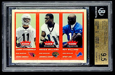 2004 Fleer Tradition #352 Larry Fitzgerald Reggie Roy Williams RC BGS 9.5 POP 33