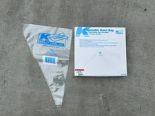 disposable grouting bags by Kraft - 1 box ( 50 pcs)